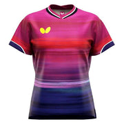 Butterfly Table Tennis Women's Uniform Short-Sleeve Shirt Top Infilia 2 JTTA Butterfly Apparel Women's 47849