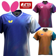 Butterfly Table Tennis Uniform Short-Sleeve Shirt Top Infilia JTTA Butterfly Apparel Unisex 47220