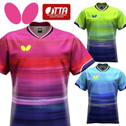 Butterfly Table Tennis Uniform Short-Sleeve Shirt Top Infilia 2 JTTA Butterfly Apparel Unisex 47830
