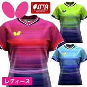 Butterfly Table Tennis Women's Uniform Short-Sleeve Shirt Top Infilia 2 JTTA Butterfly Apparel Women's 47849