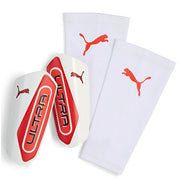 Puma Shin Guards Ultra Light Sleeve Soccer Futsal PUMA 030989-11 ◎