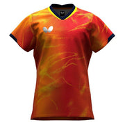 Butterfly Table Tennis Junior Uniform Short-Sleeve Shirt Top Elistar 12 JTTA Butterfly Apparel Children's 47130