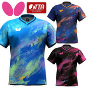 Butterfly Table Tennis Uniform Short-Sleeve Shirt Top Euphinia JTTA Butterfly Apparel Unisex 47880