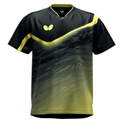Butterfly Table Tennis Uniform Short-Sleeve Shirt Top, Lowry JTTA, Butterfly Apparel, Unisex, 47150