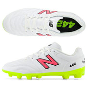 Immediate shipping New Balance Soccer Spikes Junior 442 V2 Academy HG JNR New Balance Children JS43HWH2W