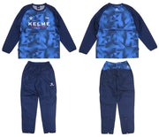 KELME Piste top and bottom set mesh lining woven futsal soccer wear