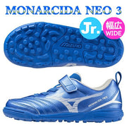 Immediate shipping Mizuno Training Shoes Kids Monarchida Neo 3 Club KIDS AS NEO Junior MIZUNO Wide Soccer Futsal P1GE242627