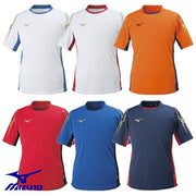MIZUNO Short sleeve plastic shirt soccer wear P2MA8300