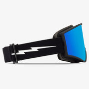 Electric Goggles KLEVELAND Matte Black Blue Chrome Snowboard 22/23 ELECTRIC Cleveland