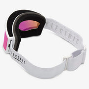 Electric Goggles KLEVELAND Matte White Pink Chrome Snowboard 22/23 ELECTRIC Cleveland