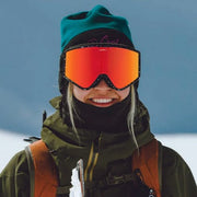 Electric Goggles KLEVELAND Matte Speckled Black Fire Chrome Snowboard 22/23 ELECTRIC Cleveland