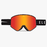 Electric Goggles KLEVELAND BLACK TORT NURON Red Chrome Snowboard 23/24 ELECTRIC Cleveland