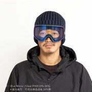 REVOLT Goggles FRAMELESS-2 Frameless Blue Mirror / Clear PHO 2023/24 Snowboarding