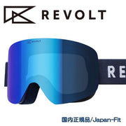 REVOLT Goggles FRAMELESS-2 Frameless Blue Mirror / Clear PHO 2023/24 Snowboarding