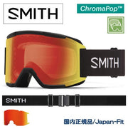 Smith SMITH Snowboarding Goggles Squad Scud Black Red Mirror Dimming 23/24 Men's Free Shipping