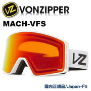 VONZIPPER Goggles Snowboard MACH-VFS WHITE GLOSS WILDLIFE FIRE CHROME 22/23