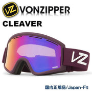 VONZIPPER Goggles Snowboard CLEAVER ACAI SATIN WILDLIFE COSMIC CHROME 22/23