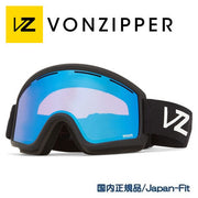 VONZIPPER Goggles Snowboard CLEAVER BLACK SATIN Cat.1 Low Light Plus 23/24