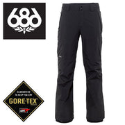 686 Snowboarding Wear GORE-TEX CORE SHELL Pants Black 22/23 Six Eight Six Rokuhachiroku Pants Gore-Tex Waterproof