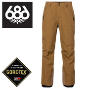 686 Snowboarding Wear GORE-TEX CORE SHELL Pants Breen 22/23 Six Eight Six Rokuhachiroku Pants Gore-Tex Waterproof