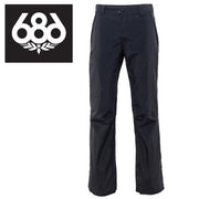 686 Snowboard Wear STANDARD SHELL Pants Black 22/23 Six Eight Six Rokuhachi Roku Pants