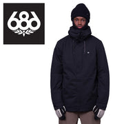 686 Snowboarding Wear FOUNDATION INSULATED Jacket Black 23/24 Six Eight Six Rokuhachi Roku Jacket