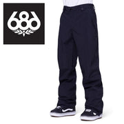 686 Snowboard Wear Pants STANDARD SHELL Pants Black 23/24 Six Eight Six Rokuhachi Roku Pants Bottom