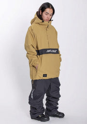 Double A AA Snowboard Wear SC ANORAK Jacket Beige / Black 22-23 Anorak Jacket