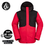 Volcom VOLCOM Snowboard Wear 17FORTY LINS Jacket RDC 21/22 Men's Jacket