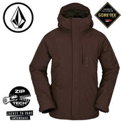 Volcom VOLCOM Snowboard Wear DUA GORE-TEX Jacket BRN Gore-Tex Jacket 22/23 Men's