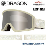 DRAGON Goggles DX3 CLASSIC OFF WHITE LL J.Silver Ion 23/24 Snowboard D