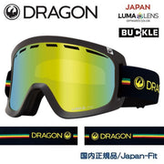 DRAGON Goggles D1 RASTA LL J.Gold Ion 23/24 Snowboard D-One