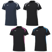 MIZUNO Volleyball Uniform Game Shirt Short Sleeve Top Volleyball Wear Unisex Junior