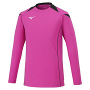 MIZUNO Volleyball Uniform Game Shirt Long Sleeve Top Volleyball Wear Unisex Junior