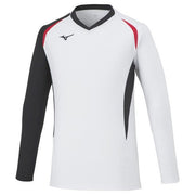 MIZUNO Volleyball Uniform Game Shirt Long Sleeve Top Volleyball Wear Unisex Junior