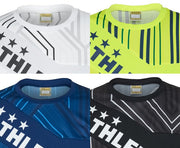 ATHLETA Plastic Shirt Short Sleeve Graphic Futsal Soccer Wear