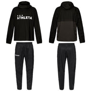 Athleta light wind shell top and bottom set piste windbreaker parka ATHLETA futsal soccer wear