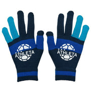 ATHLETA Junior Knitted Gloves Field Futsal Soccer Wear
