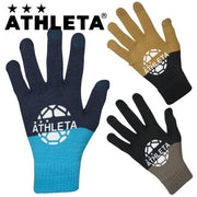 Field Knit Gloves Gloves Smartphone Compatible ATHLETA Futsal Soccer Wear Men's