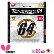 Butterfly Table Tennis Rubber Tenergy 64 Back Soft Rubber