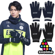 Svolme Knit Gloves Smartphone Compatible svolme Futsal Soccer Wear
