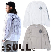 SULLO T-shirt long sleeve TRUMP BIG SILHOUETTE LS TEE futsal soccer wear