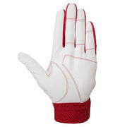 Baseball Junior Boys Gloves Batting Gloves For Hitting Both Hands Will Drive Red MIZUNO Batter