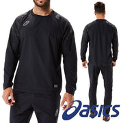 Asics piste water repellent windbreaker top and bottom set asics soccer futsal wear