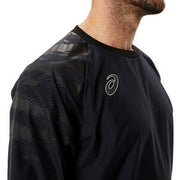 Asics piste water repellent windbreaker top and bottom set asics soccer futsal wear