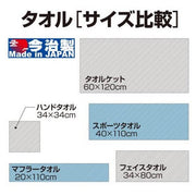 MIZUNO Face Towel Made in Imabari Boxed Sports Towel Club Activity Baseball