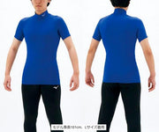 Mizuno Inner Under Short Sleeve Bio Gear High Neck Inner Shirt Top MIZUNO 32MA1151