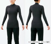 Mizuno Women's Inner Under Long Sleeve Bio Gear High Neck Inner Shirt Top MIZUNO 32MA1350