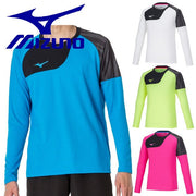 MIZUNO sportswear men's T-shirt plastic shirt long sleeves