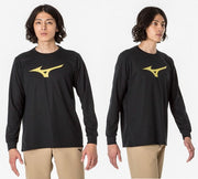 MIZUNO T-shirt Long Sleeve Top Sportswear 32JAA157 Men's Unisex Junior